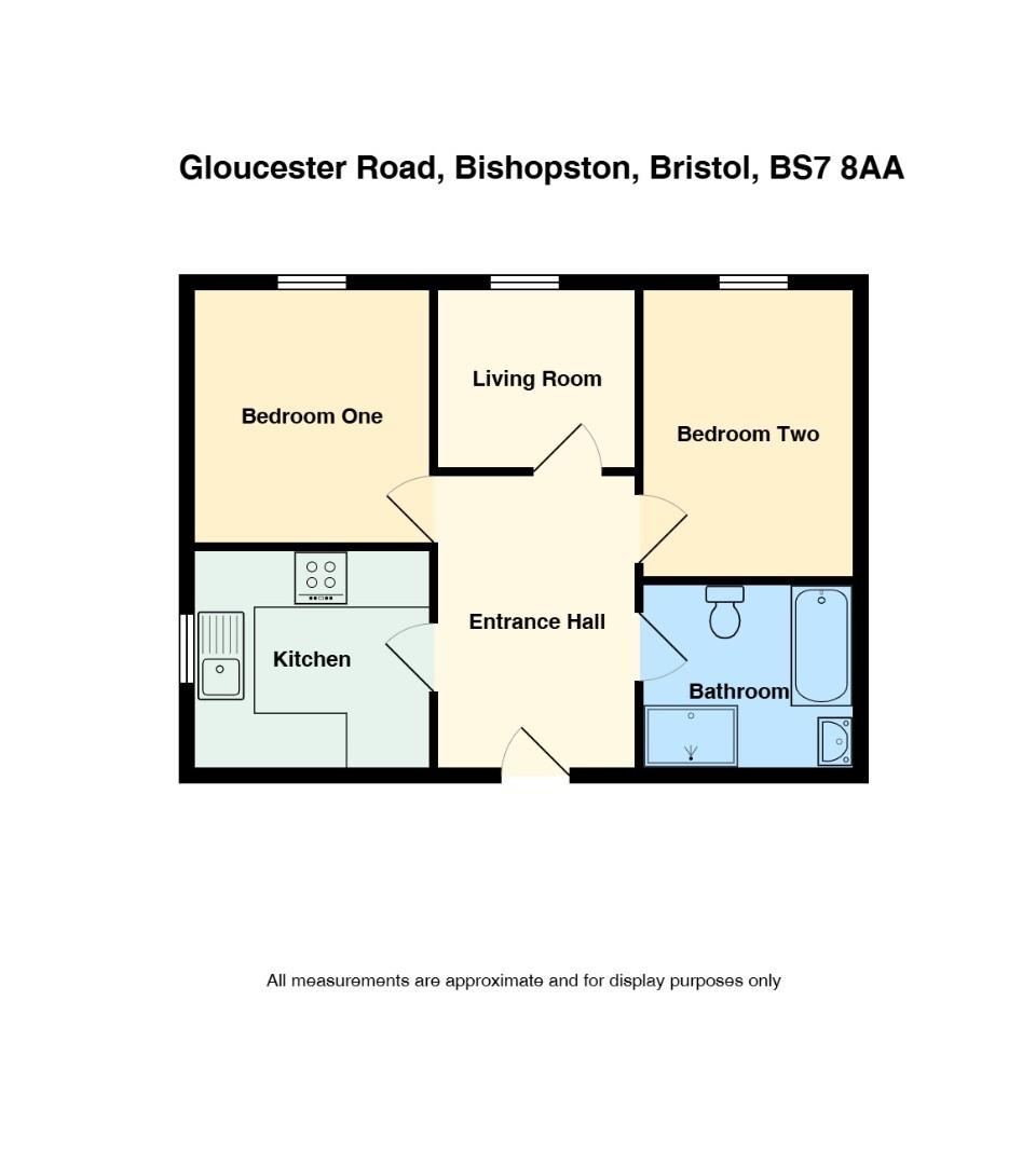 Floorplan for Gloucester Road, Bishopston, Bristol
